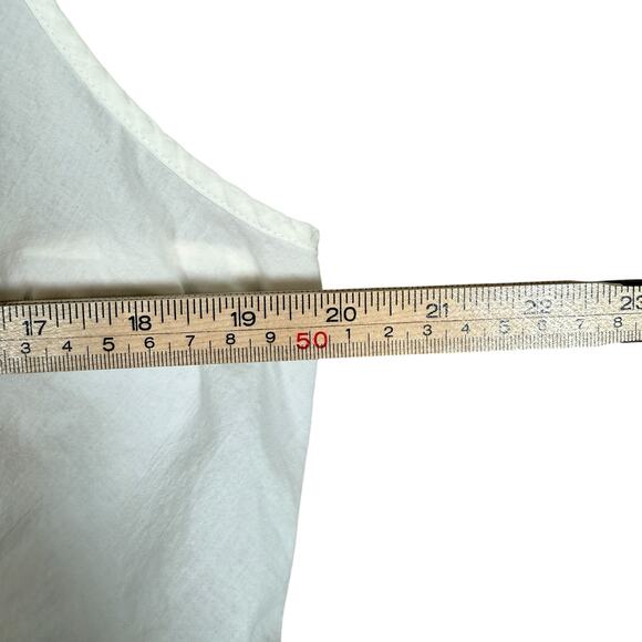 Vintage White Lace Nightgown Ballet Length Cottagecore Sleeveless | M/L - Picture 4 of 8